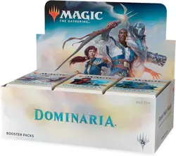 MTG Dominaria Booster Box Factory Sealed English Magic the Gathering 2018 - Image 1