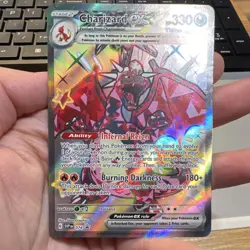 Pokemon Charizard ex 074 Sv: Scarlet & Violet Promo Holo 330 HP - Image 1