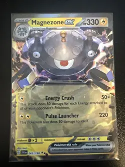 Pokemon Magnezone EX 065/198 Scarlet & Violet Base Set Double Rare TCG NM - Image 1