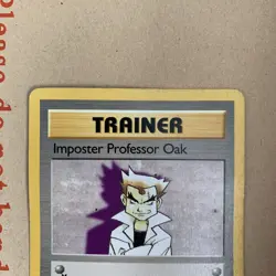 Pokemon TCG Imposter Professor Oak 73/102 MP - Image 2