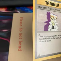 Pokemon TCG Imposter Professor Oak 73/102 MP - Image 4