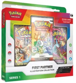 Pokemon First Partner Illustration Collection Series 1 Brand New Sealed - Image 1