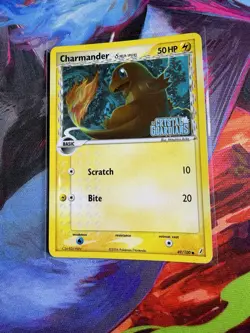 Pokemon Charmander Delta Species 49/100 EX Crystal Guardians Reverse Holo - Image 1