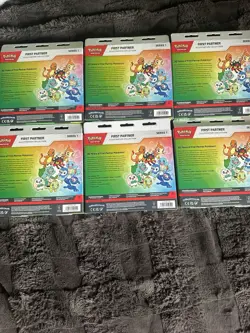 Pokemon TCG First Partner Illustration Pack Lot Of 6 - Image 3