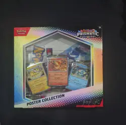 Pokemon TCG Prismatic Evolutions Poster Collection Box - Image 1
