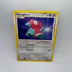 Porygon 81/106 Common Great Encounters Pokemon Moderately Played - Image 1