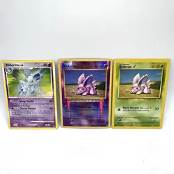 Nidoran Evolution Line Lot Nidorino Nidorina Nidoking Nidoqueen Pokemon TCG - Image 4