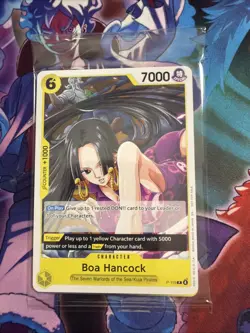 One Piece TCG - Boa Hancock & Luffy Sealed Promo - P-115 - OP15 Release Event - Image 1