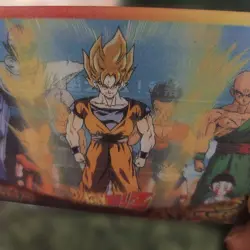 Dragon Ball Z Trading Card Morinaga 3D Moving Plastic Character - Image 3