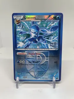 Glaceon - 23/116 - Pokemon Plasma Freeze Black & White Reverse Holo Card HP - Image 1