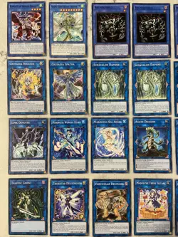 53 Yu-Gi-Oh Lt. & Dark blue Ritual and Link Monster CARD LOT, ALL 1ST EDITIONS - Image 2