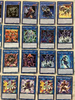 53 Yu-Gi-Oh Lt. & Dark blue Ritual and Link Monster CARD LOT, ALL 1ST EDITIONS - Image 3