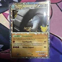 Pokemon TCG Donphan Prime Celebrations Classic Collection Holo Card 107/123 - Image 1