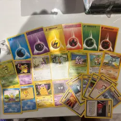 Pokemon TCG original Base Set WOTC Bundle Job Lot 24 Cards Total 1999 - Image 1