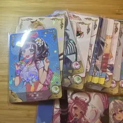 Lot 55+ Goddess Story Trading Cards NO DUPES SR CR R Anime Waifu Shiny Rare - Image 3