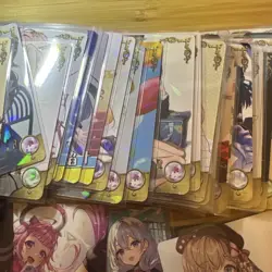 Lot 55+ Goddess Story Trading Cards NO DUPES SR CR R Anime Waifu Shiny Rare - Image 4