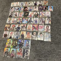 Lot 55+ Goddess Story Trading Cards NO DUPES SR R Anime Waifu Shiny Rare - Image 1