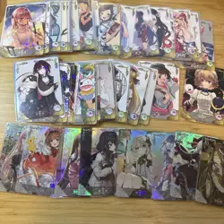 Lot 55+ Goddess Story Trading Cards NO DUPES SR R Anime Waifu Shiny Rare - Image 2
