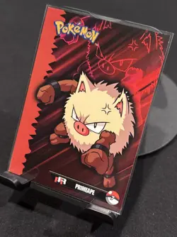 Rare Full Art Pokemon Team Rocket Primeape #7 Low Pop Card Tops/GameFreak - Image 1
