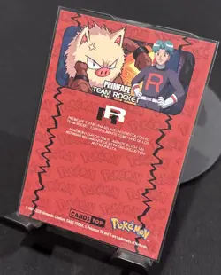 Rare Full Art Pokemon Team Rocket Primeape #7 Low Pop Card Tops/GameFreak - Image 2