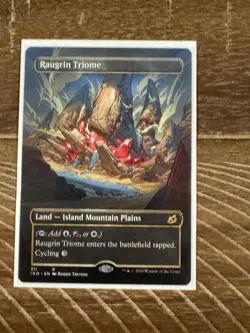 Raugrin Triome (Showcase) Ikoria: Lair of Behemoths Regular - Mtg - Image 1