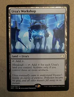 MTG Urza's Workshop NM Commander the Brothers' War english. Magic the Gathering - Image 1