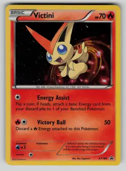 Victini - XY189 XY189 Holo Promo XY Promo Pokemon LP - Image 1