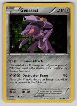 Genesect - XY196 XY Promo Pokemon Holo LP - Image 1