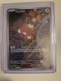 Pokemon TCG Stunfisk IR Surging Sparks 202/191 NM - Image 1
