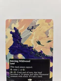 MTG Stirring Wildwood Borderless Rare #84 Edge of Eternities: Stellar Sights EOE - Image 4