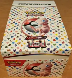 Pokemon 151 Booster Bundle Unsealed Display - Image 1