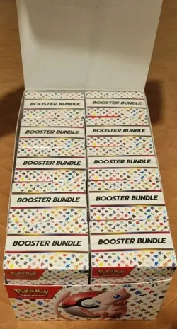 Pokemon 151 Booster Bundle Unsealed Display - Image 2