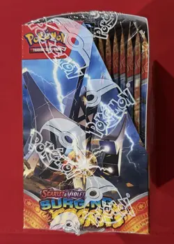 Pokemon TCG Scarlet & Violet Surging Sparks Booster Box 36 Packs Factory Sealed - Image 4