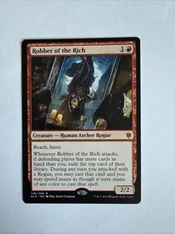 Robber of the Rich Throne of Eldraine MTG Card NM Condition - Image 1