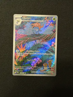 Pokemon Gloom Illustration Rare Full Art 198/197 SV03 Obsidian Flames Holo 80 HP - Image 1
