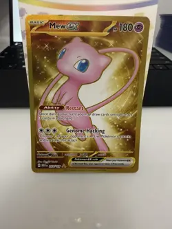 Mew ex 205/165 Pokemon TCG Sv: Scarlet & Violet 151 Hyper Rare Full Art NM - Image 1