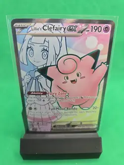 Lillie's Clefairy ex Pokemon Journey Together 173/159 Full Art Ultra Rare NM - Image 1
