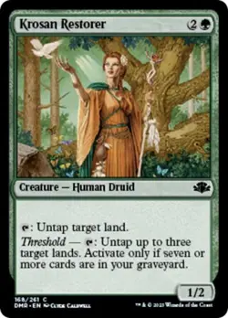 Krosan Restorer - Near Mint MTG Dominaria Remastered - Image 1