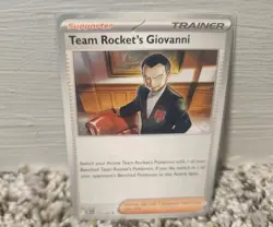 Team Rocket's Giovanni 174/182 Sv10: Destined Rivals Regular Pokemon TCG NM - Image 1