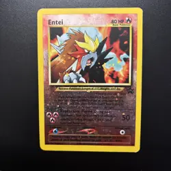 Pokemon Entei #34 Reverse Holo Black Star Promo TCG - Image 1