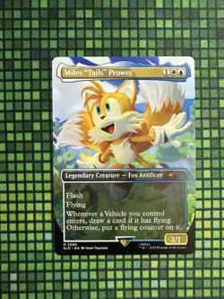 MTG Miles “Tails” Prower #2085 Mythic Secret Lair Drop Series (SLD) - Image 1