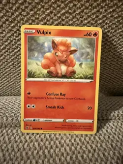 Vulpix 024/192-Pokemon TCG-Sword & Shield: Rebel Clash-NM - Image 1