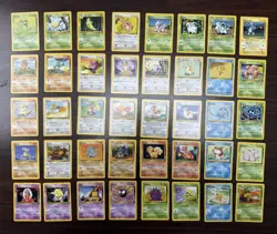 131 1Mixed lot of (Base set, Base set 2, Rocket, Jungle, Fossil Team) Pokemon - Image 1