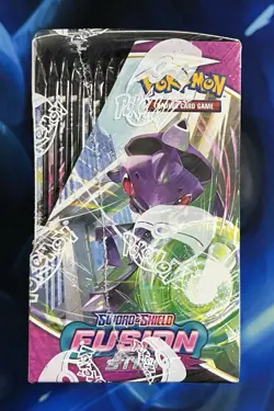 Pokemon 2021 Sword & Shield Fusion Strike Booster Box TCG Sealed Nm Mint - Image 2