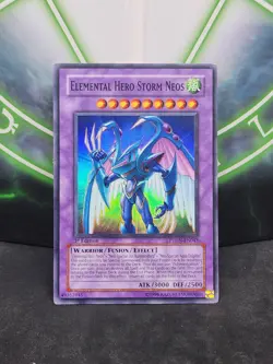 Yugioh Elemental Hero Storm Neos PTDN-EN043 Super Rare 1st Edition NM - Image 1