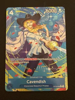 One Piece TCG: Royal Blood Cavendish OP10-045 (Parallel / Alt Art) - MINT - Image 1
