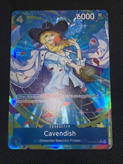 One Piece TCG: Royal Blood Cavendish OP10-045 (Parallel / Alt Art) - MINT - Image 2