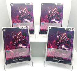 Gecko Moria Playset - OP09-085 x4 - Emperors in the New World - One Piece TCG - Image 1