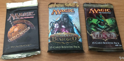 MTG Booster Pack: Chronicle, Mirrodin Besieged, Alara Reborn-Factory Sealed - Image 1