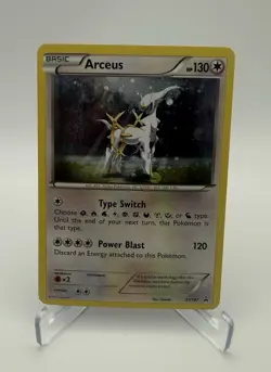 Arceus XY197 Black Star Promo Holo Pokemon Card LP+/NM Legendary - Image 3